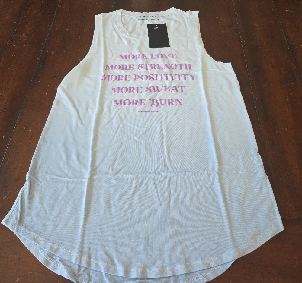 Burn Boot Camp Pink Metallic Script - Picture 4 of 7
